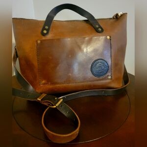RIVER CITY LEATHER LARGE TOTE